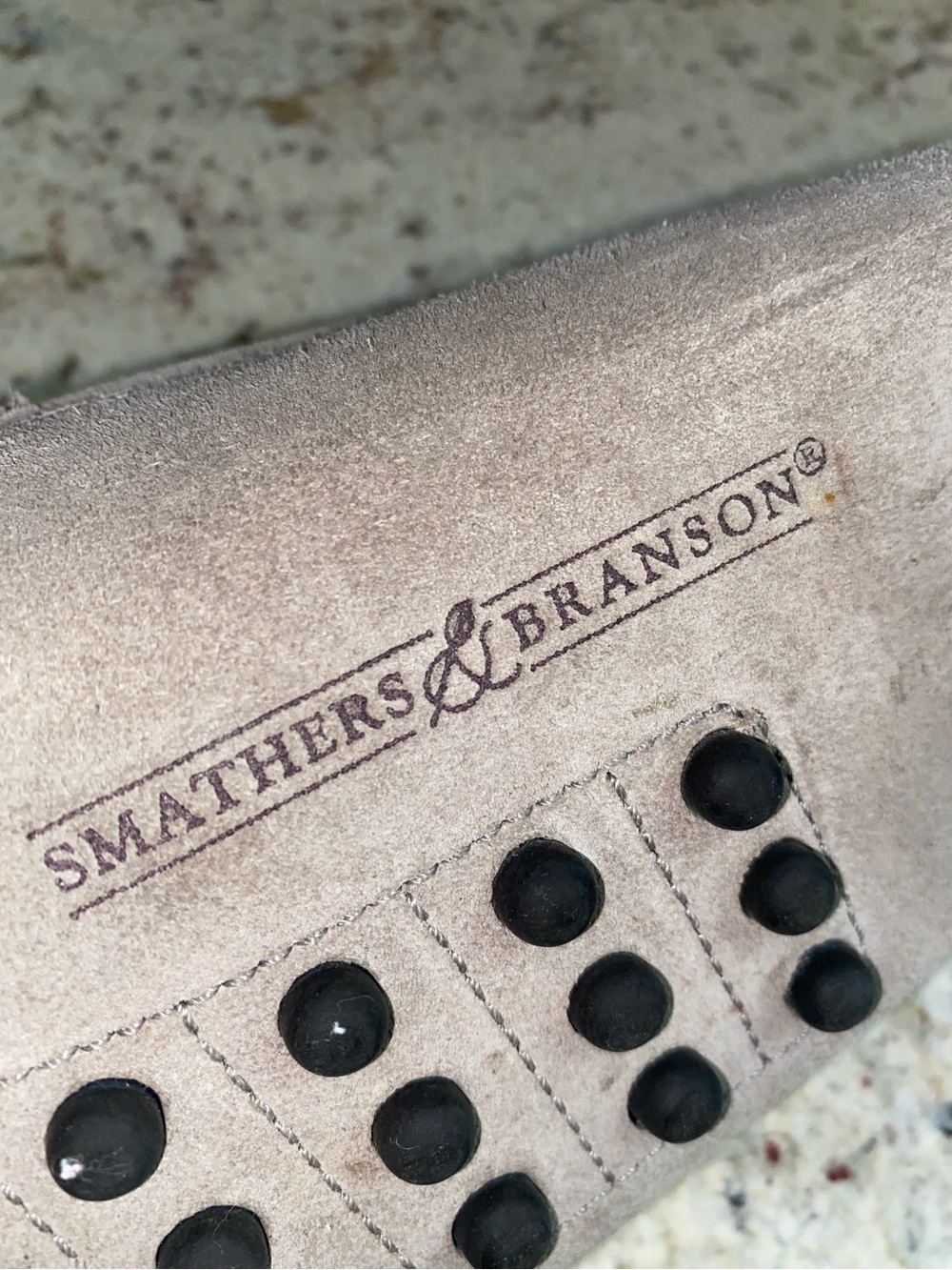 Smathers & Branson $245 Surcingle Driving Shoes Navy-Forest Smoke Suede 11 EUC - Picture 11 of 14